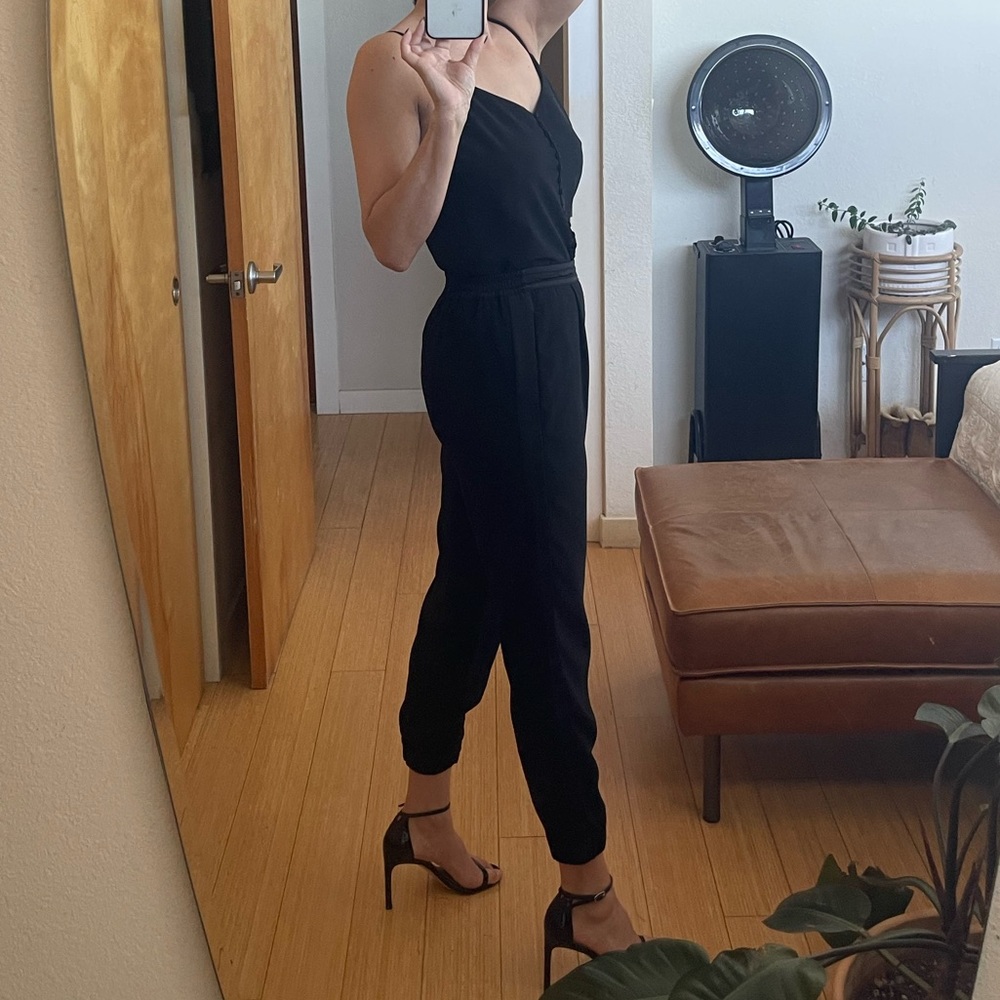 Topshop Cropped Tuxedo Joggers